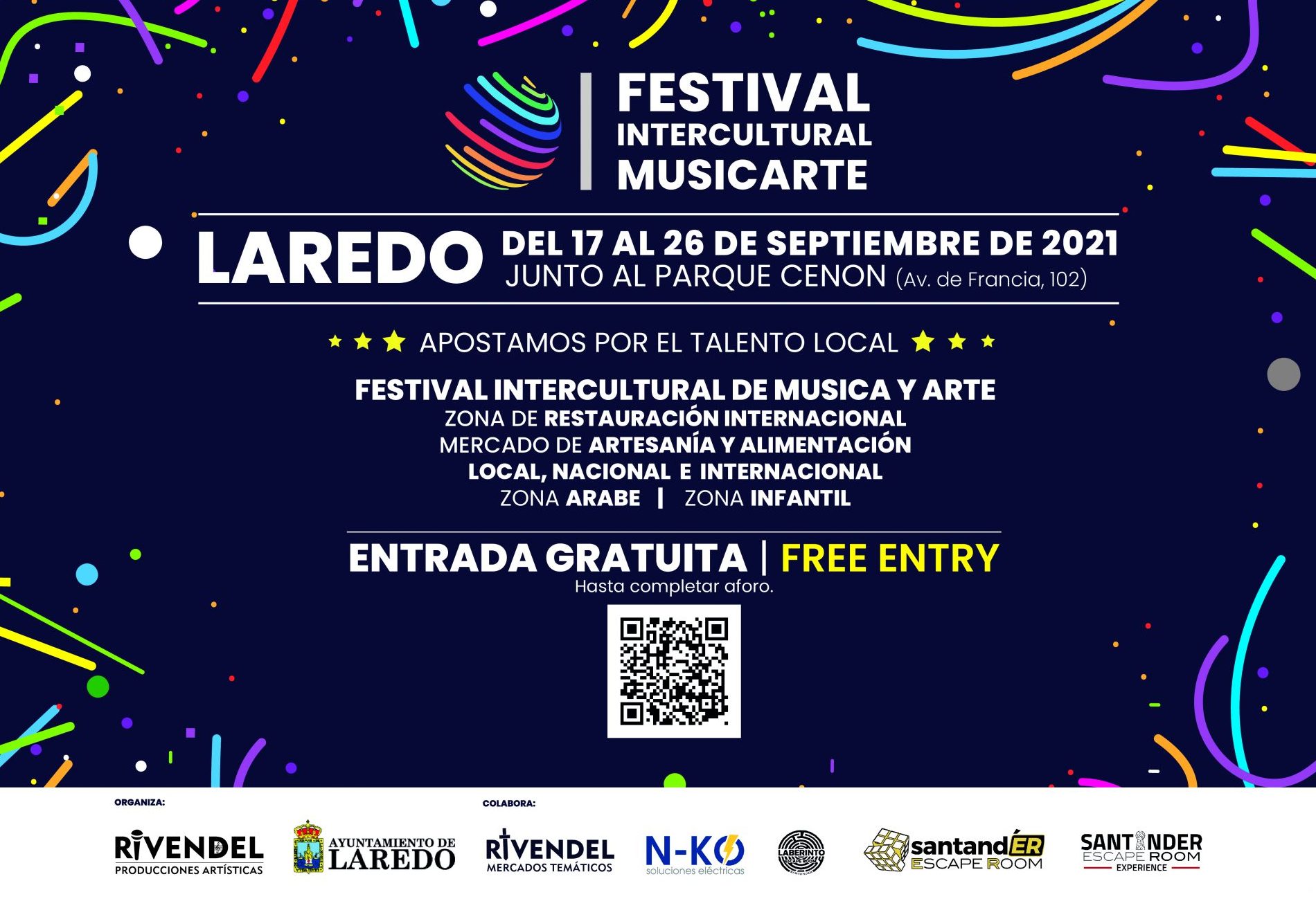 Lee más sobre el artículo Cartel Festival Musicarte Laredo 2021